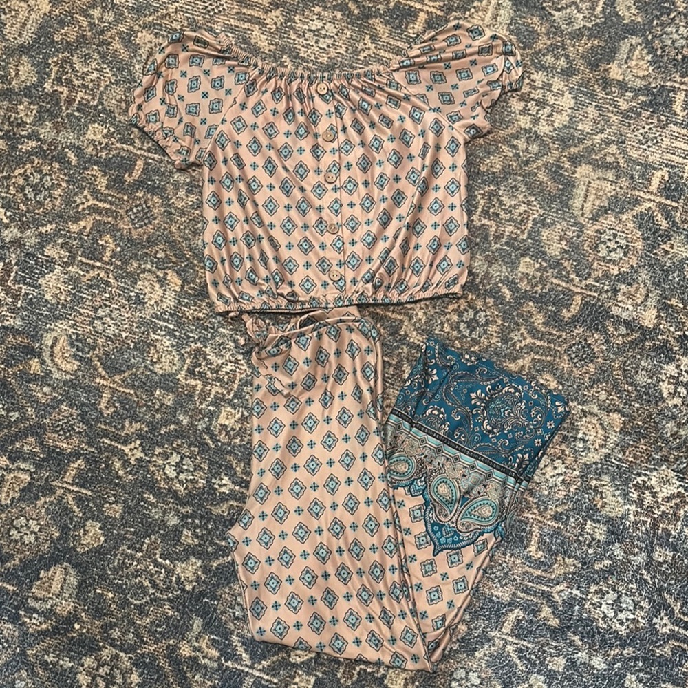 Bohemian Patterned Jumpsuit
